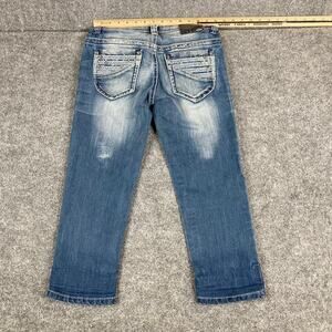 Petrol Jeans Womens Size 26 Distressed Blue Faded Wash Low Rise Denim